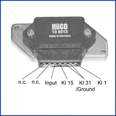 138013 HITACHI/HUCO Модуль (коммутатор) зажигания (фото 1)