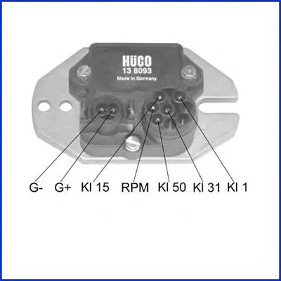 138093 HITACHI/HUCO Модуль (коммутатор) зажигания (фото 1)