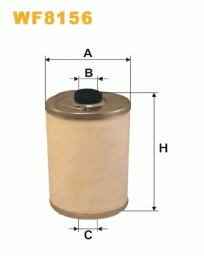 WF8156 WIX Топливный фильтр (фото 3)