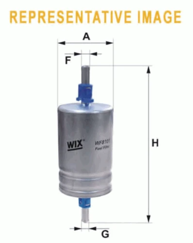 WF8359 WIX Топливный фильтр (фото 2)
