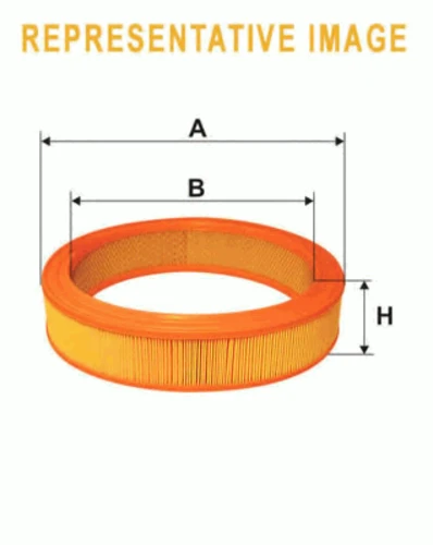 WA6586 WIX Воздушный фильтр (фото 1)