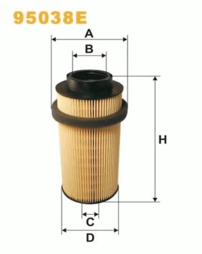 95038E WIX Топливный фильтр (фото 1)