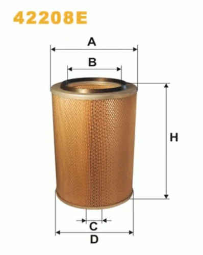 42208E WIX Воздушный фильтр (фото 2)