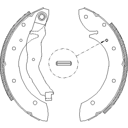 Z4396.01 WOKING Комплект тормозных колодок (фото 2)