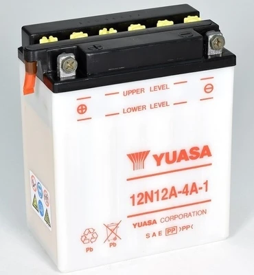 12N12A-4A-1 YUASA Стартерная аккумуляторная батарея (фото 2)