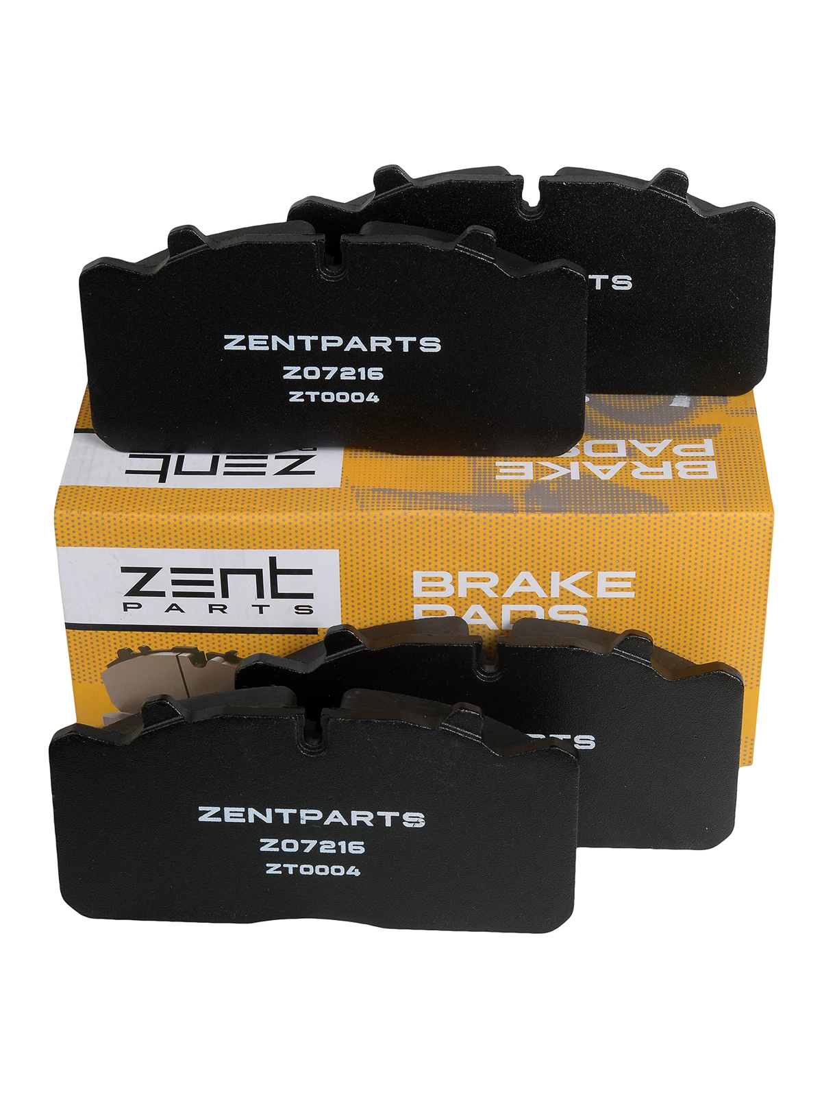 Z07216 Zentparts Комплект тормозных колодок, дисковый тормоз (фото 9)