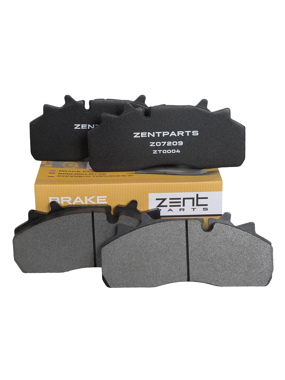 Z07209 Zentparts Комплект тормозных колодок, дисковый тормоз (фото 10)