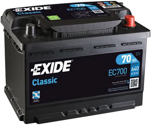 EC700 EXIDE Аккумулятор (фото 1)