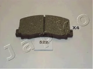 50522 JAPKO Комплект тормозных колодок, дисковый тормоз (фото 1)