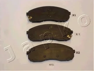 50K13 JAPKO Комплект тормозных колодок, дисковый тормоз (фото 1)