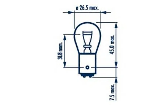 17881 NARVA Лампа накаливания (фото 1)