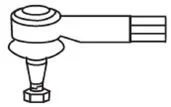 2044 FRAP Наконечник рулевой тяги (фото 1)