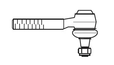 2711 FRAP Наконечник рулевой тяги (фото 1)