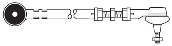 970 FRAP Наконечник рулевой тяги (фото 1)