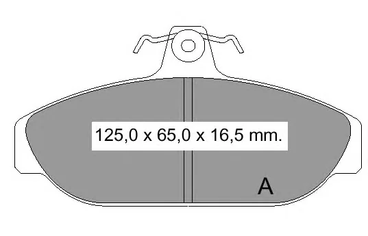 831160 VEMA Тормозные колодки (фото 1)