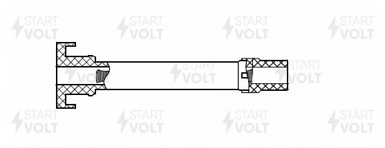 STC 2701 STARTVOLT Вилка, катушка зажигания (фото 3)