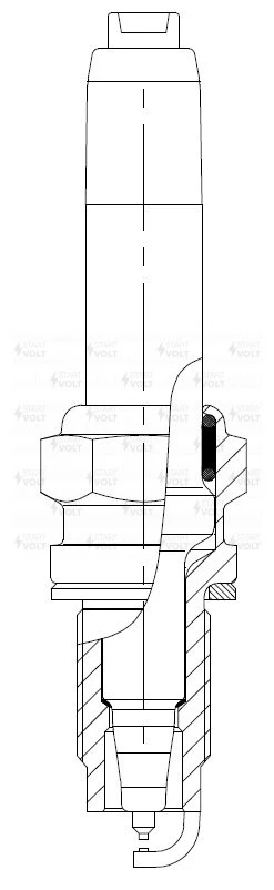 VSP 1813 STARTVOLT Свеча зажигания (фото 1)