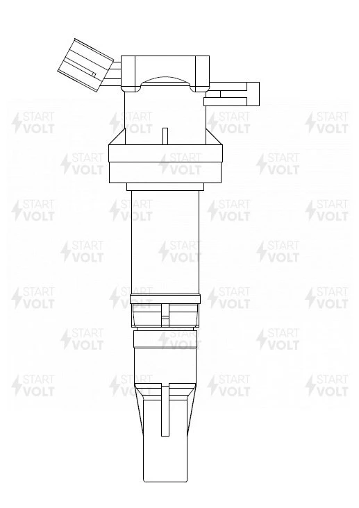 SC 0807 STARTVOLT Катушка зажигания (фото 3)