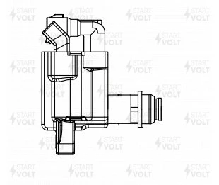 SC 1908 STARTVOLT Катушка зажигания (фото 1)