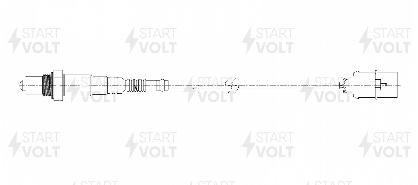 VS-OS 0912 STARTVOLT Лямбда-зонд (фото 3)