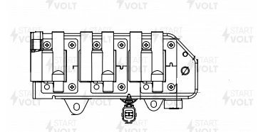 SC 0803 STARTVOLT Катушка зажигания (фото 1)