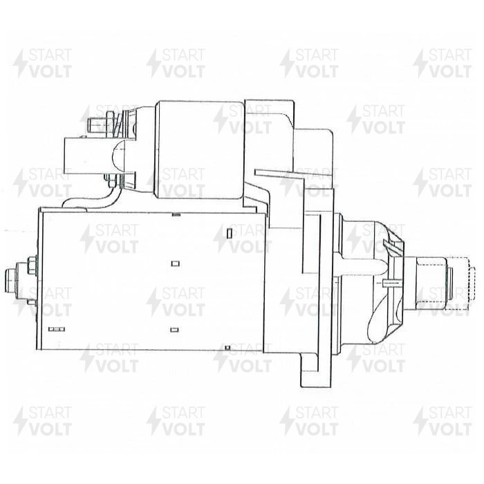 LSt 1832 STARTVOLT Стартер (фото 1)