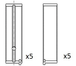 BM1000-STD FAI AUTOPARTS Подшипник коленвала (фото 1)