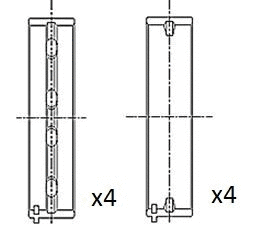 BM1017-025 FAI AUTOPARTS Подшипник коленвала (фото 1)