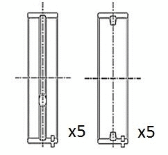 BM1046-STD FAI AUTOPARTS Подшипник коленвала (фото 1)