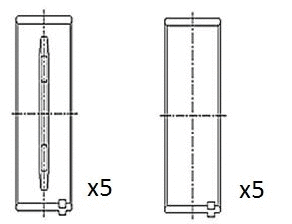 BM1057-STD FAI AUTOPARTS Подшипник коленвала (фото 1)