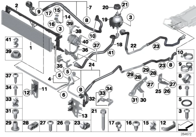 64 21 8 367 179 BMW Хомут l16-30 1' e81, e82, e87, lci, e88, f20, f21, 1500-2000cs, 1502-2002tii, 2' f (фото 1)