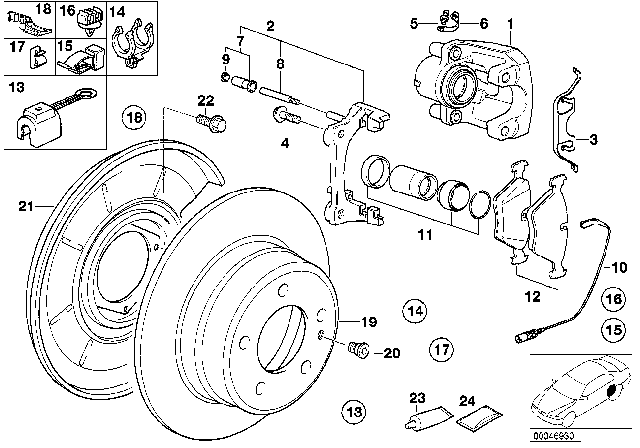 34 21 6 855 155 BMW Тормозной диск 34 21 6 855 155 (фото 2)