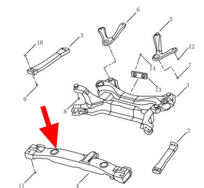 34 21 6 850 570 BMW Рем. к-т торм. накладок, безасбестовых 3' f30, lci, f31, f34 gt, 4' f32, f33, f36 (фото 2)