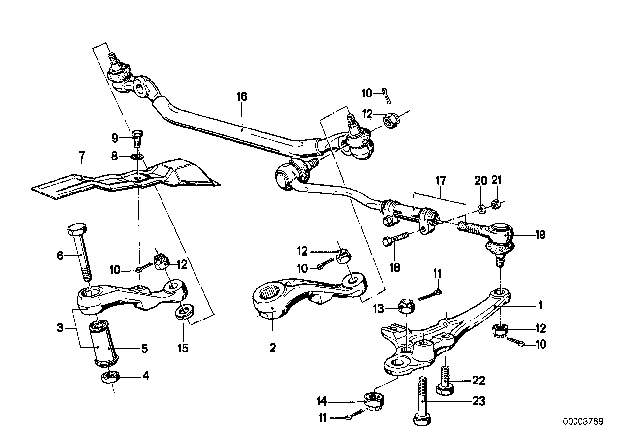 32 21 1 136 450 BMW Маятниковый рычаг d=27mm 5' e28, e34, 6' e24, 7' e23, e32, 8' e31 (фото 2)