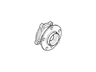 31 22 6 882 263 BMW Ступица переднего колеса с подшипником x5 e70, lci, f15, x6 e71, e72 hybrid, f16 (фото 1)