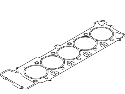 11 12 7 837 460 BMW Уплот. прокладка гол. блока цил. безасбест. 0.595mm 5' e60, e61 lci, 6' e63, e64 (фото 1)