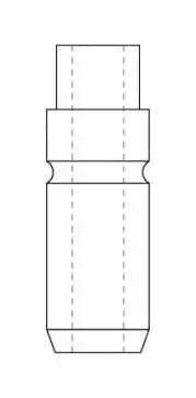 8081.602 INTERVALVES Направляющая втулка клапана (фото 1)