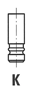 R3607/SCR FRECCIA Впускной клапан (фото 1)