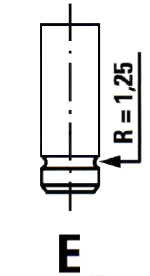 VL016100 IPSA Впускной клапан (фото 1)