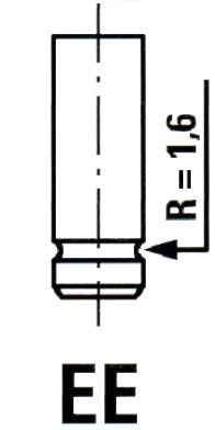 VL022600 IPSA Впускной клапан (фото 1)