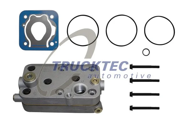 01.15.090 TRUCKTEC Головка цилиндра, пневматический компрессор (фото 1)
