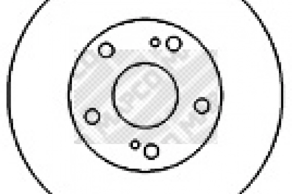 45516 MAPCO Тормозной диск (фото 1)