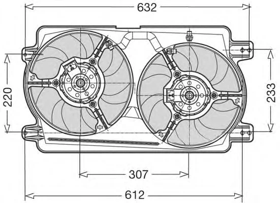 1209514 CTR Вентилятор охлаждения радиатора (фото 1)