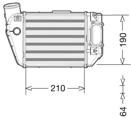 1231017 CTR Интеркулер (радиатор интеркулера) (фото 1)