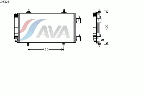 CN5226D AVA Конденсатор, кондиционер (фото 2)