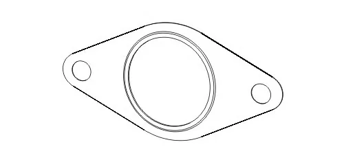 496148 ERNST Прокладка приемной трубы глушителя (фото 1)