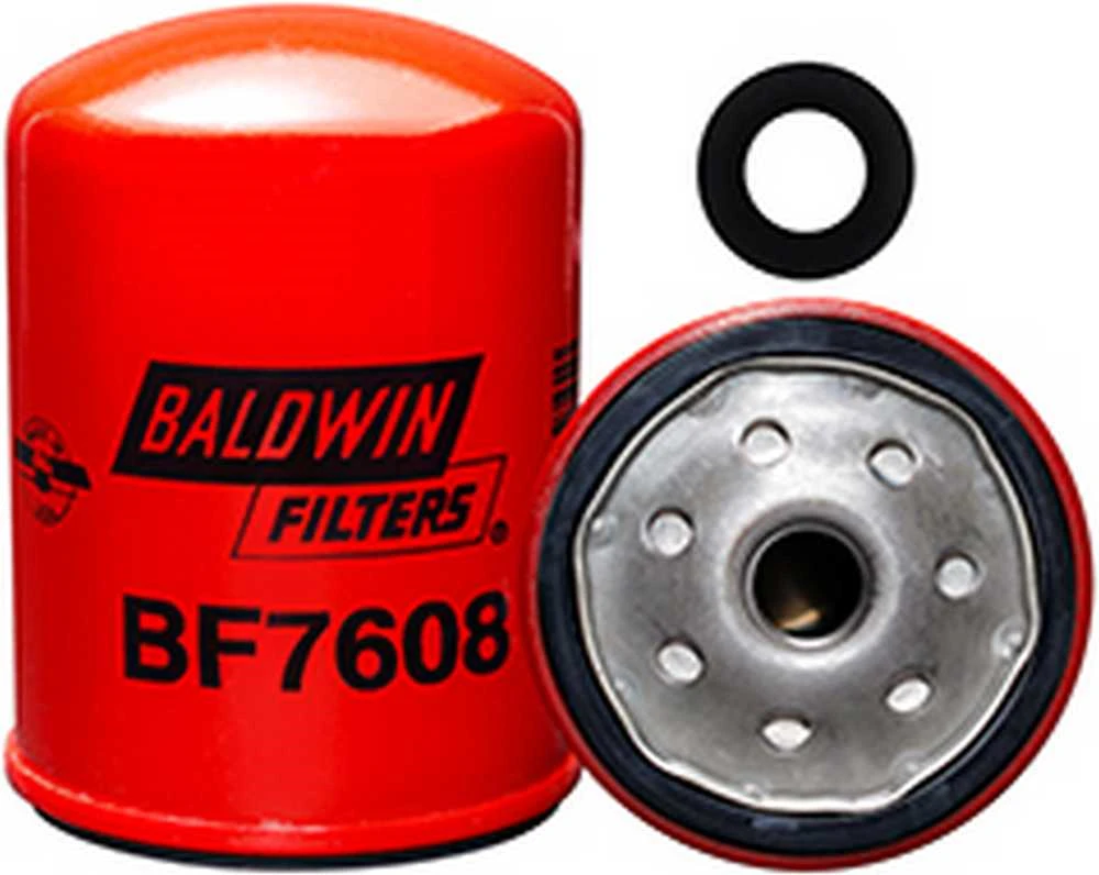 BF7608 BALDWIN Фильтр топливный d77 h104 ford/new holland equipment (фото 1)