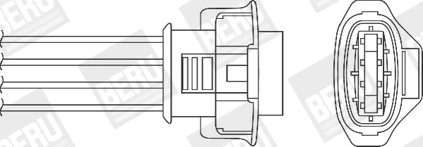 OZH110 BERU Лямбда-зонд (фото 2)