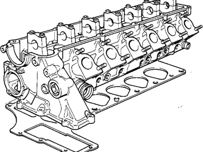 11 12 2 245 427 BMW Уплот. прокладка гол. блока цил. безасбест. 1.87mm 3-loch 3' e36, 5' e34, e39, 7' (фото 1)