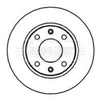 BBD4098 BORG & BECK Тормозной диск (фото 3)